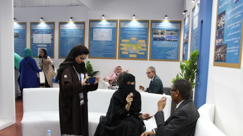 التغطية الاعلامية في المعرض