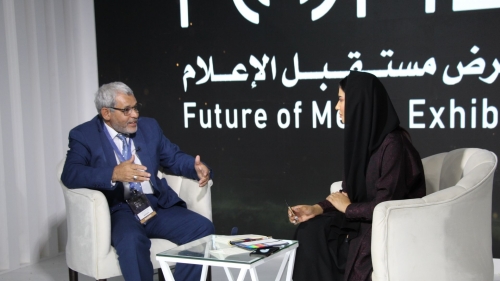 التغطية الاعلامية في المعرض