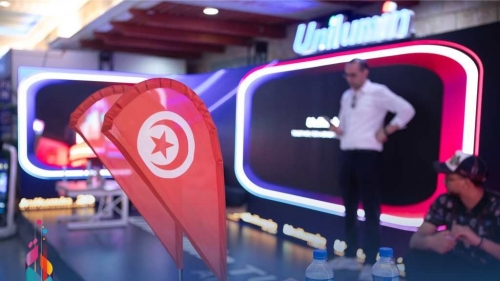   روبرتاج عن أجنحة المعرض التكنولوجي وسوق البرامج