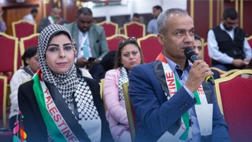 ندوة بعنوان  الإعلام الفلسطيني على خط النار 