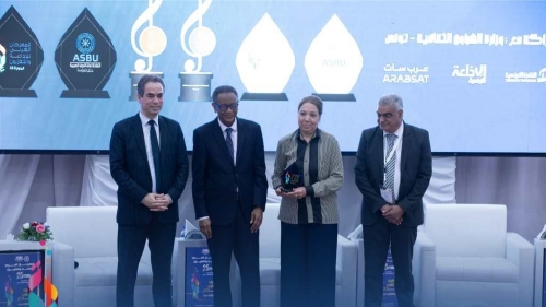  حفل توزيع جوائز التبادلات الإذاعية والتلفزيونية والمسابقة العربية للموسيقى والغناء وتكريم لجان التحكيم