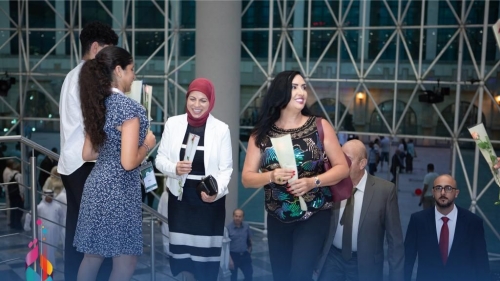 أجواء ما قبل عرض الاختتام في مدينة الثقافة