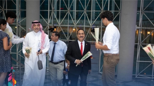 أجواء ما قبل عرض الاختتام في مدينة الثقافة
