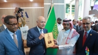 معالي الأمين العام لجامعة الدول العربية أحمد أبو الغيظ يزور المعرض التكنولوجي وسوق البرامج للمهرجان بمدينة الثقافة