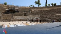 Visitis to the Carthage Amphitheatre and the Opera Theatre at the City of Culture in preparation for the Festival’s opening and closing ceremonies
