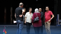 Visitis to the Carthage Amphitheatre and the Opera Theatre at the City of Culture in preparation for the Festival’s opening and closing ceremonies