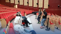 Visitis to the Carthage Amphitheatre and the Opera Theatre at the City of Culture in preparation for the Festival’s opening and closing ceremonies
