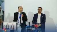  اللقاء الإعلامي للفنان صابر الرباعي بعد حفل الافتتاح